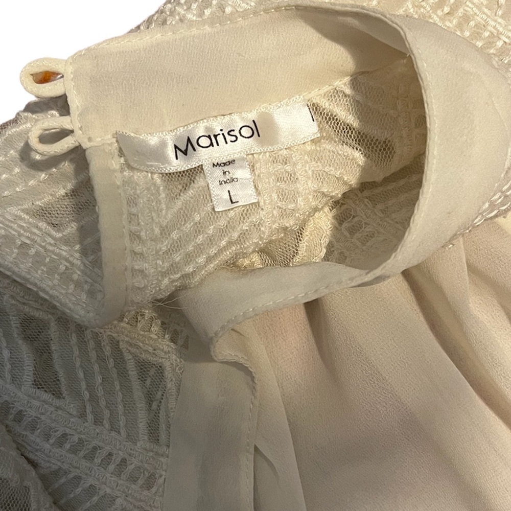 Sheer Sleeveless top